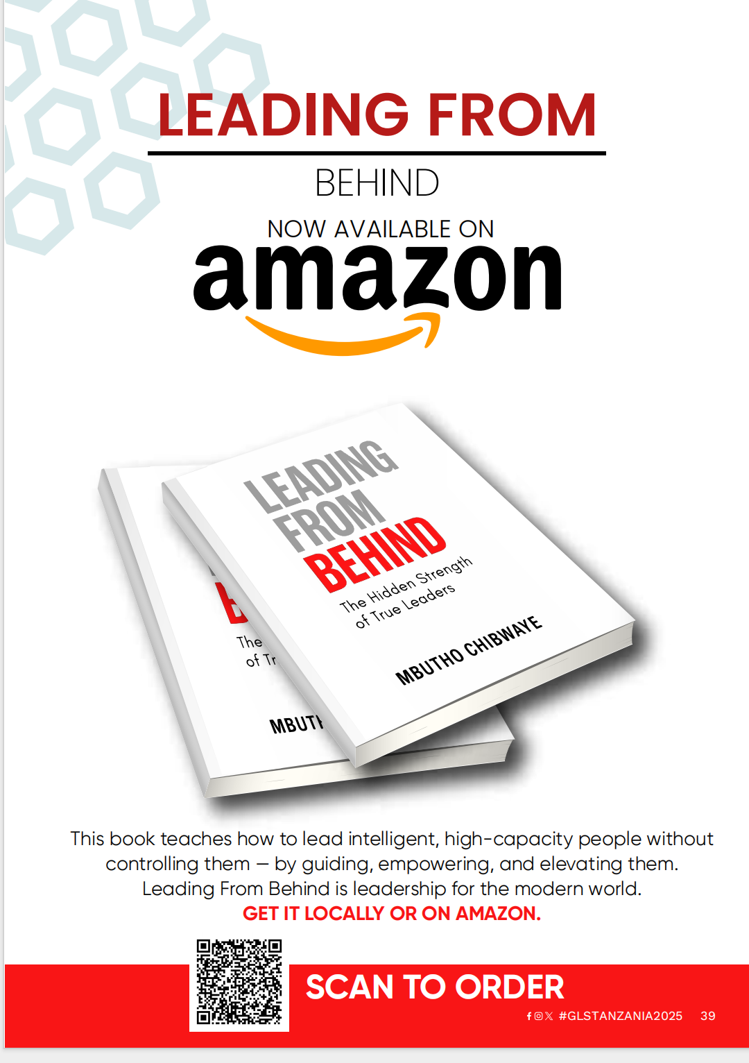 Leading From Behind Book Cover